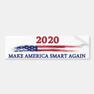 Make America Smart Again Bumper Sticker