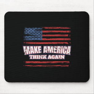 Make America Think Again Mouse Mat