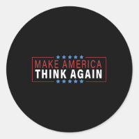 Make America Think Again Protest Shirts For Men An