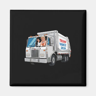 Make American Garbage Great Again Trump 2024 Garba Magnet