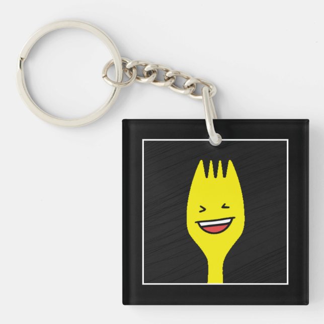 Make and Upload Your Own NFT PFP Custom Crypto Key Ring (Front)