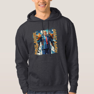 Make Anime Great Again - Mecha Trump Hoodie