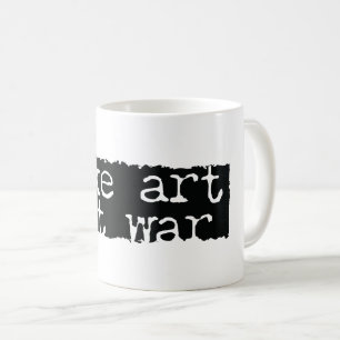 Make Art, Not War Coffee Mug