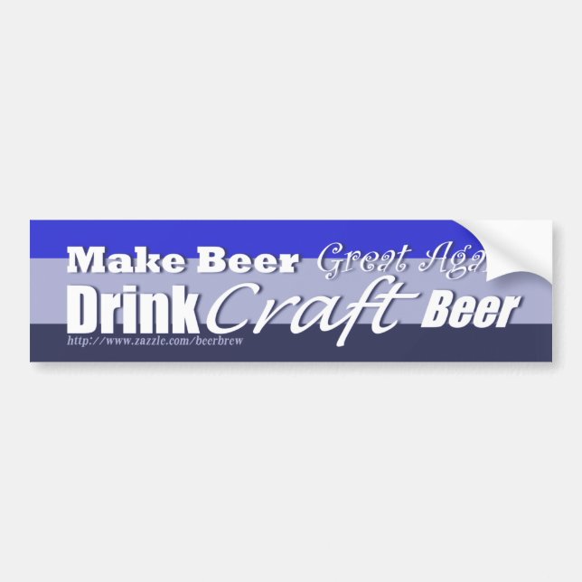 Make Beer Great Again 8 Bumper Sticker (Front)