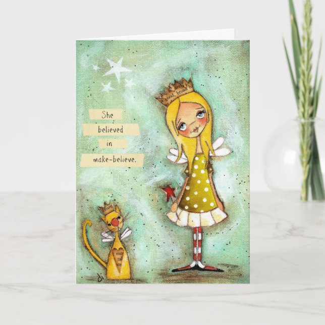 Make Believe - Birthday Card (Front)