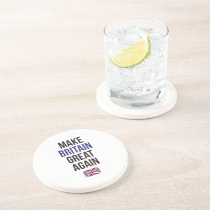 Make Britain Great Again UK First Flag #Brexit Coaster