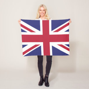 Make Britain Great Again UK First Flag Brexit Fleece Blanket
