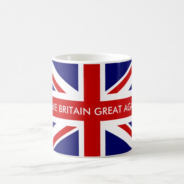 MAKE BRITAIN GREAT AGAIN Union Jack flag mug (Center)