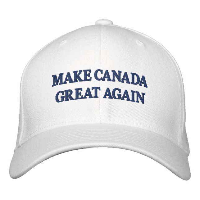 Make Canada Great Again - Trump Cap Parody (Front)