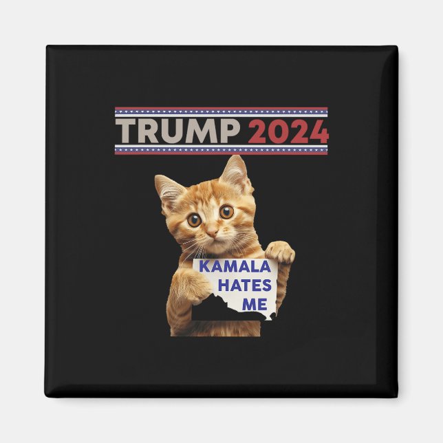 Make Cats Safe Again Trump Cats For Trump  Magnet (Front)