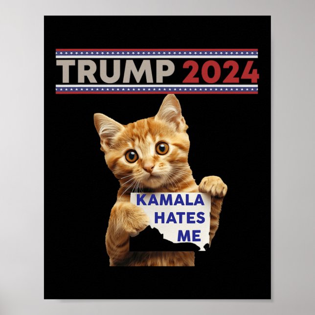 Make Cats Safe Again Trump Cats For Trump  Poster (Front)