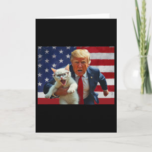 Make Cats Safe Again Trump Cats For Trump Won Trum Card
