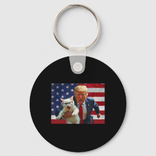 Make Cats Safe Again Trump Cats For Trump Won Trum Key Ring