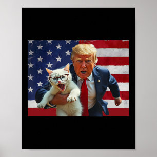 Make Cats Safe Again Trump Cats For Trump Won Trum Poster