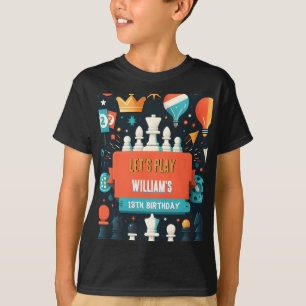Make Chess King And Queen Game Night 13th Birthday T-Shirt