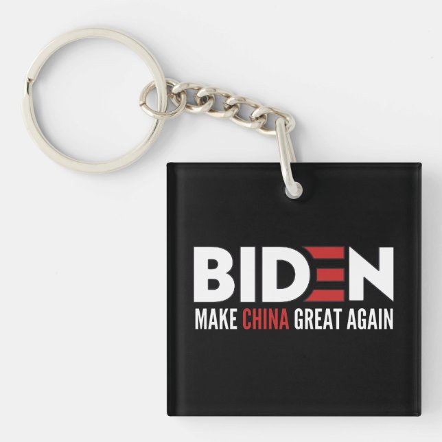Make China Great Again Key Ring (Front)