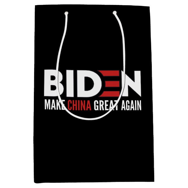 Make China Great Again Medium Gift Bag (Front)
