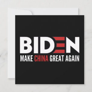 Make China Great Again Save The Date
