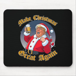 Make Christmas Great Again 2024 Trump Funny Trump  Mouse Mat