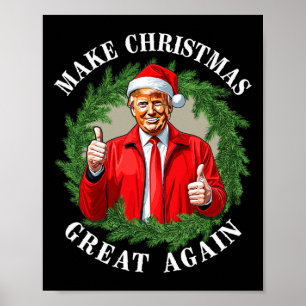 Make Christmas Great Again Donald Trump Mega 1 Poster