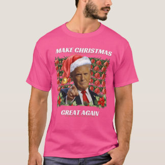 Make Christmas Great Again Funny Holiday Tee