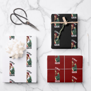 Make Christmas Great Again Funny Trump Wrapping Paper Sheet