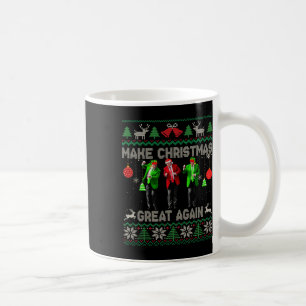Make Christmas Great Again Santa Trump Dance Ugly Coffee Mug