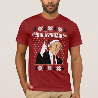 Make Christmas Great Again SpeciaTrump Parody Funy T-Shirt