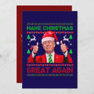 Make Christmas Great Again, Trump Christmas Card