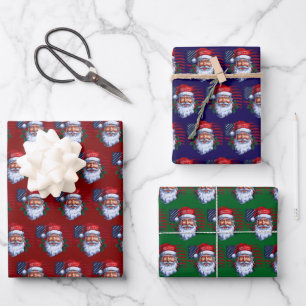 Make Christmas Great Again Trump Maga Wrapping Paper Sheet
