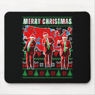 Make Christmas Great Again Trump Pajamas Ugly Prem Mouse Mat
