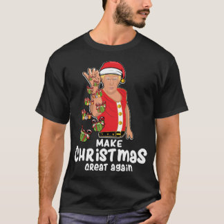 Make Christmas Great Again Trump Xmas Gifts T-Shirt