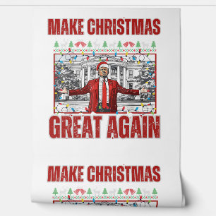 Make Christmas Great Again Xmas Funny Trump Wallpaper