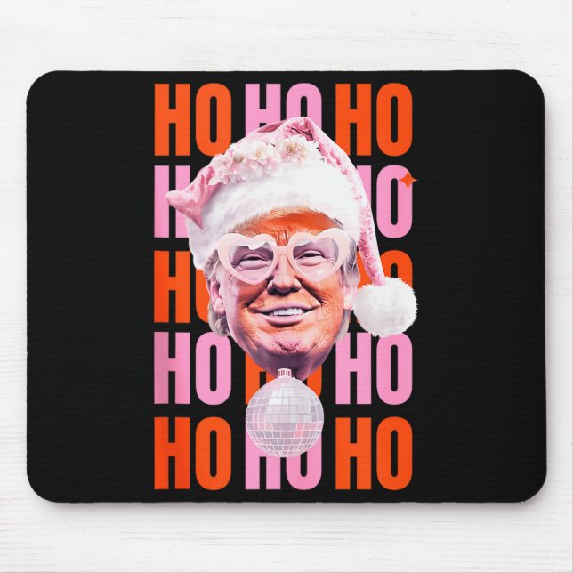 Make Christmas Great Again Xmas Party Funny Trump  Mouse Mat (Front)