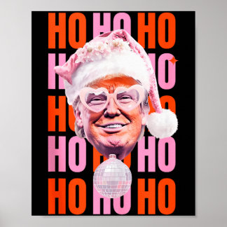Make Christmas Great Again Xmas Party Funny Trump  Poster
