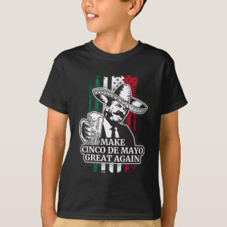 Make Cinco De Mayo Great Again Trump Costume T Shi T-Shirt