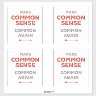 Make Common Sense Common Again
