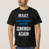 Make Common Sense Common Again