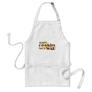 Make Cookies Not War Standard Apron