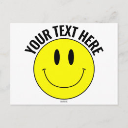 Make, Create Your Own Smilie Smile Postcard
