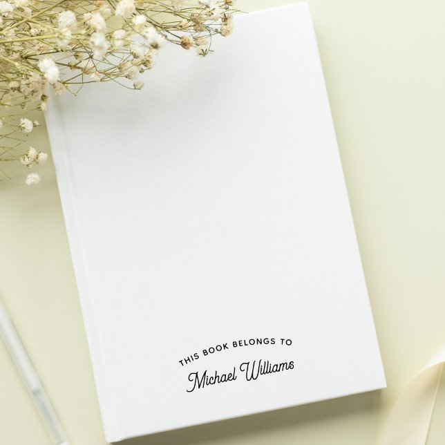 Make Custom This Book Belongs To Personalised Name Self-inking Stamp (Make Custom This Book Belongs To Personalized Name Self-inking Stamp)