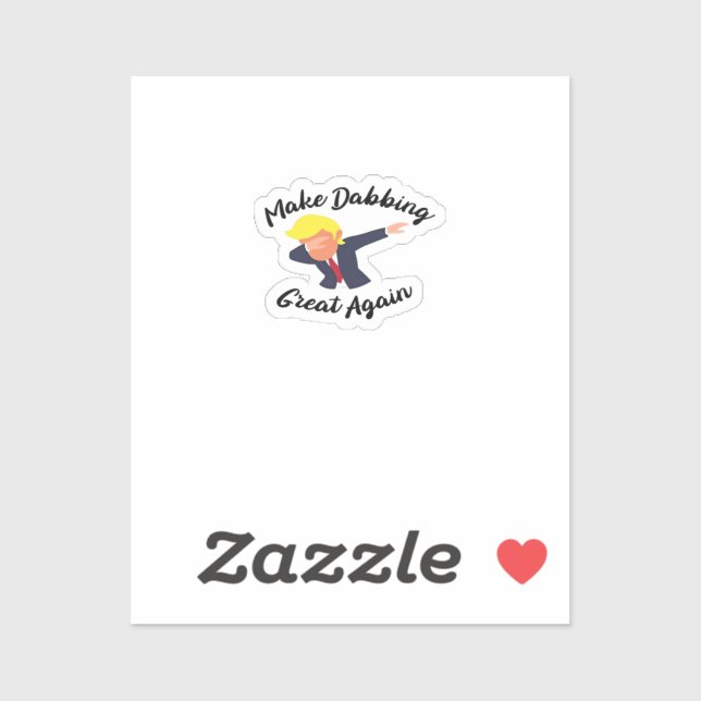 Make Dabbing Great Again Design Classic (Sheet)