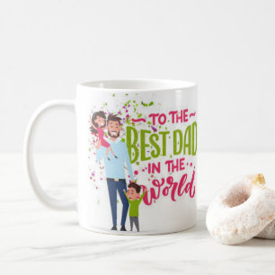 Make Dad Smile Unique Father's Day Coffee Mug