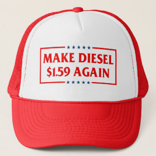 Make diesel 1.59 again anti Biden pro trump 2024 Trucker Hat