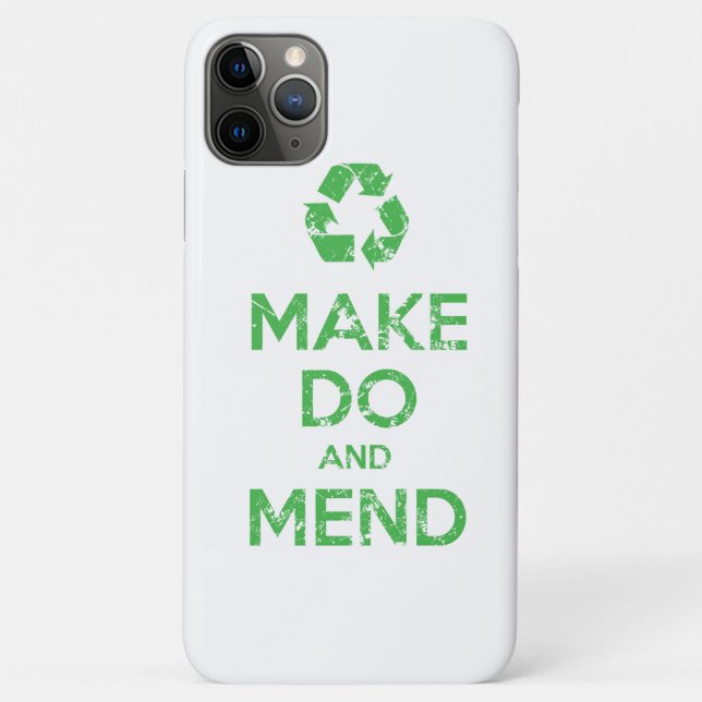 Make Do and Mend Case-Mate iPhone Case (Back)