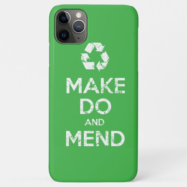 Make Do and Mend Case-Mate iPhone Case (Back)
