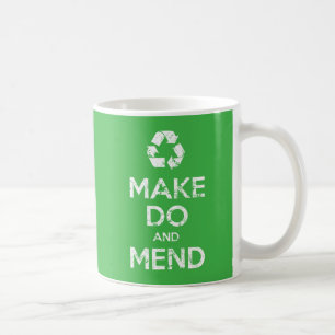 Make Do and Mend Coffee Mug