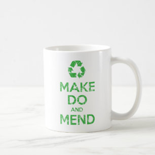 Make Do and Mend Coffee Mug