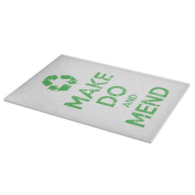 Make Do and Mend Cutting Board (Corner)