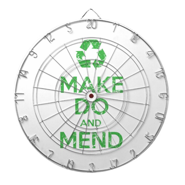 Make Do and Mend Dartboard (Front)